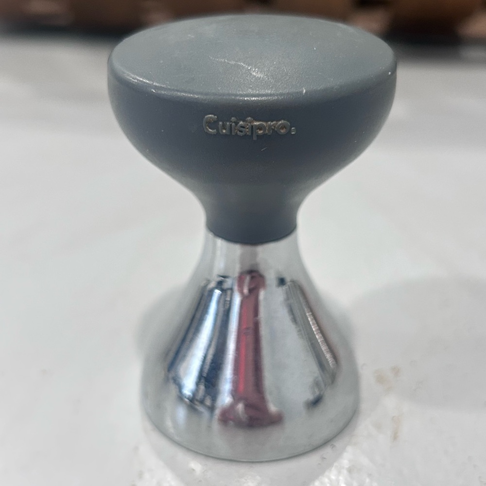 Cuisipro Gray Stainless Steel Tamper